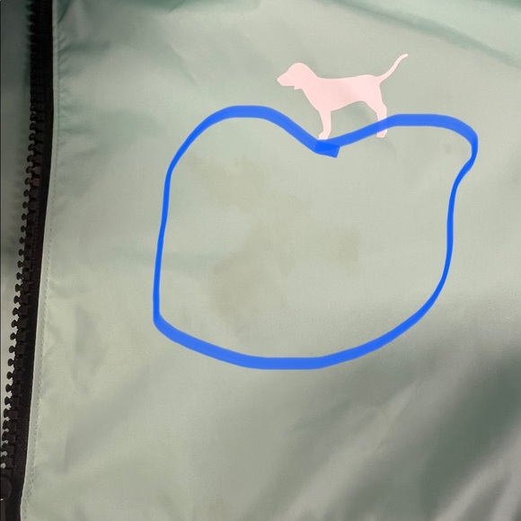 Xs Victoria secret Pink pull over windbreaker - Picture 14 of 14